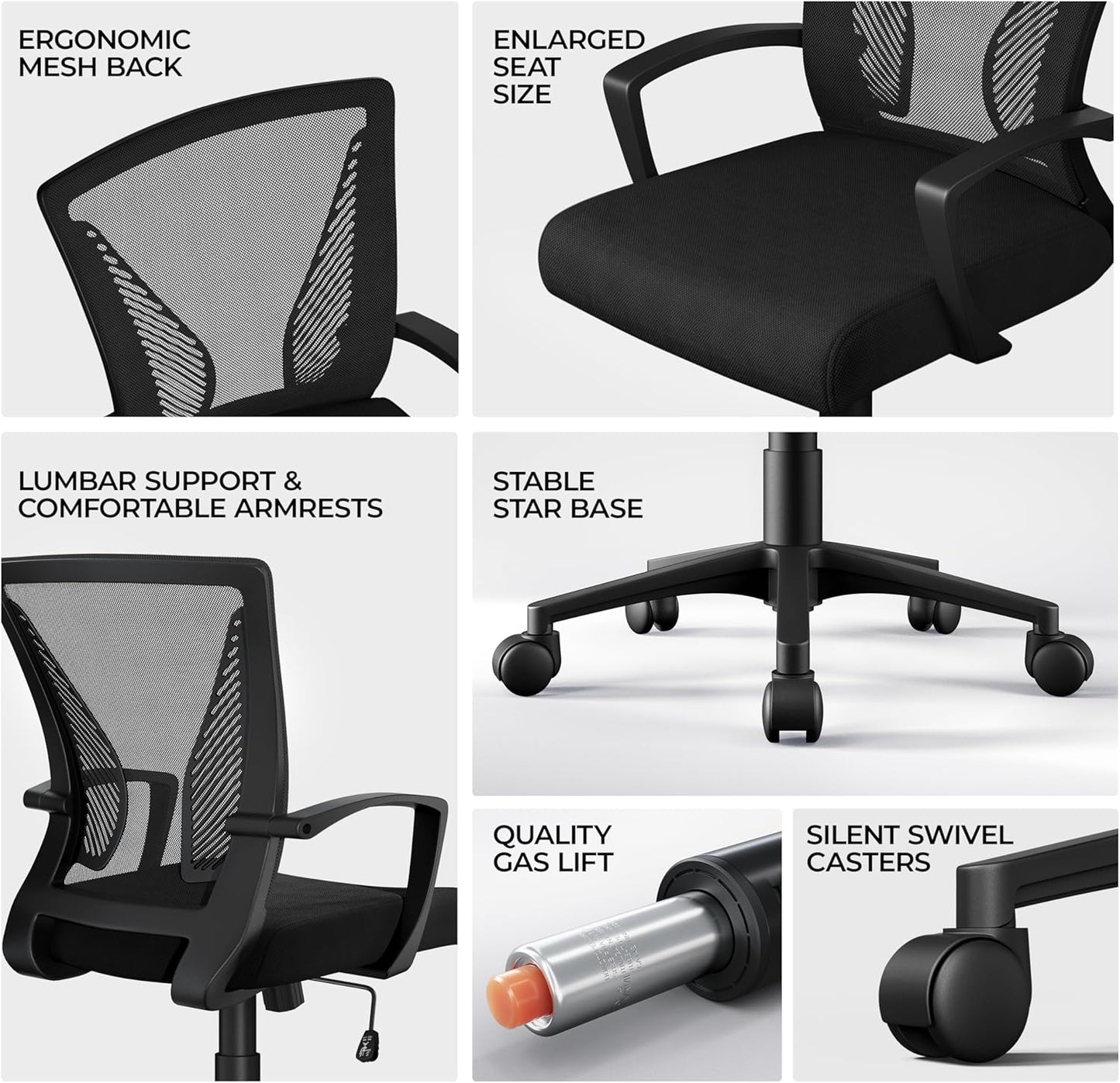 🪑 BUY 1 GET 2 - Yaheetech Ergonomic Office Chair